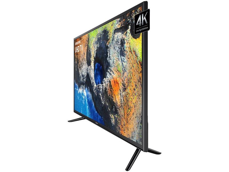 Smart TV 58” 4K LED Samsung 58MU6120 Wi-Fi - 3 HDMI 2 USB - Smart